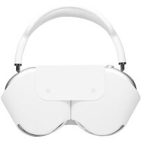 XDcase zaščitni silikonski ovitek za AirPods Max 1 / 2 - bel