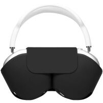 XDcase zaščitni silikonski ovitek za AirPods Max 1 / 2 - črn
