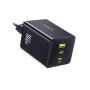 Baseus EnerFill FE11 hitri polnilni adapter z vrati 2x USB-C / USB-A - 100W - črn