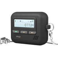 ELAGO Pager ovitek v stilu pagerja za AirPods 4 / 5 - črn