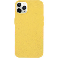 Mat ekološko razgradljiv ovitek za iPhone 11 Pro - rumena