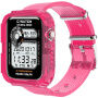 Etui s prozornim trakom za Apple Watch 45mm / 44mm / 42mm - neonsko rožnata