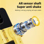 KT08 Bluetooth selfie palica s tripodom in Gimbal stabilizatorjem za iPhone - rumena