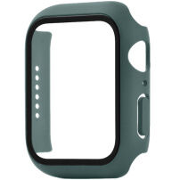 Matiran etui s kaljenim steklom za Apple Watch 41mm - petrolejski
