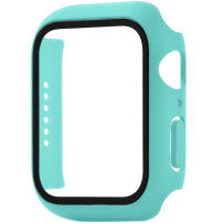 Matiran etui s kaljenim steklom za Apple Watch 41mm - turkizen