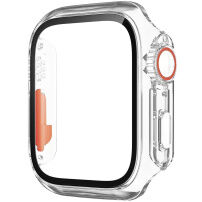 Etui v stilu Watch Ultra s kaljenim steklom za Apple Watch 40mm - jasno