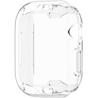 Sijoč etui iz mehke plastike z zaščito zaslona za Apple Watch 42mm (Series 10 / 11) - prozoren
