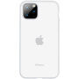 Baseus silikonski prozorni pokrov za iPhone 11 Pro Max - bela