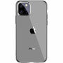 Baseus prozorna mehka plastična prevleka za iPhone 11 Pro Max - črna
