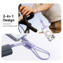 ESSAGER ES-X83 polnilni in podatkovni kabel in zanka - USB-C na USB-C - 30 cm - roza
