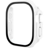 xDfind mat etui s kaljenim steklom za Apple Watch Ultra 49mm - belo