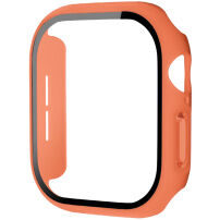 xDfind mat etui s kaljenim steklom za Apple Watch 46mm - oranžen