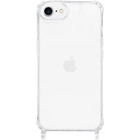 Transparenten ovitek z nastavki za vrvico za iPhone 7 / 8 / SE (2020/2022) - prozoren