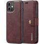DG.Ming 2v1 snemljiva preklopna torbica za iPhone 11 - Wine