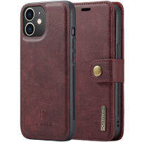 DG.Ming 2v1 snemljiva preklopna torbica za iPhone 11 - Wine