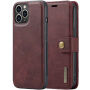 DG.Ming 2v1 snemljiva preklopna torbica za iPhone 11 Pro - Wine