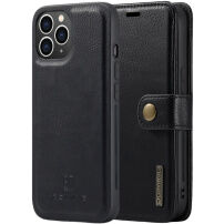 DG.Ming 2v1 snemljiva preklopna torbica za iPhone 11 Pro - črna