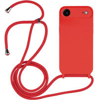 Silikonski ovitek z vrvico za iPhone Air - rdeč