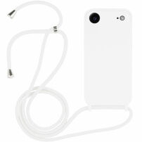 Silikonski ovitek z vrvico za iPhone Air - bel