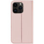 DUX DUCIS flip ovitek za iPhone 14 Pro - roza-zlato