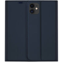 Prevlečna torba Dux Ducis s stojalom za iPhone 11 - modro