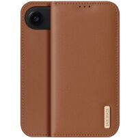DUX DUCIS Hivo usnjeni flip ovitek za iPhone Air - rjav