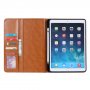 Torbica za denarnico s prostorom za Apple Pencil in kartice za iPad 9,7" (2017/2018) / Air 1 / 2 / Pro 9,7" - rjava