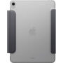 UNIQ Camden Lite etui z origami stojalom in prostorom za Apple Pencil za iPad 10,9" (2022) / 11" (2025) - temno sivo