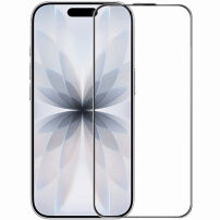 Rurihai kaljeno antirefleksno 2.5D steklo s črnim okvirjem za iPhone 16 Pro / 17