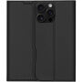 DUX DUCIS Preklopna torbica Skin Pro za iPhone 16 Pro Max - črna