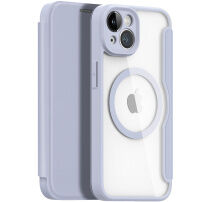 DUX DUCIS Skin X flip etui z MagSafe za iPhone 14 - vijolična