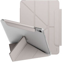 UNIQ Camden Lite etui z origami stojalom in prostorom za Apple Pencil za iPad 10,9" (2022) / 11" (2025) - bež
