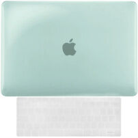 ENKAY 2in1 sijajni pokrov in ultra tanka EU tipkovnica za MacBook Pro 13" bez Touch Bar (A1706 / A1708 / A1989 / A2159) - pastelno zelena