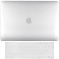 ENKAY 2v1 sijajni ovitek z ultra tankim EU pokrovom tipkovnice za MacBook Pro 15" (A1707 / A1990) - čista