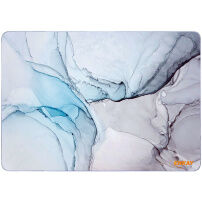 ENKAY mat etui za MacBook Pro 16" (A2485 / A2780 / A2991 / A3186 / A3403) - modro-sivi marmor