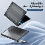 DUX DUCIS LCGM Series sijajni transparenten ovitek za MacBook Pro 16" (A2485 / A2780 / A2991 / A3186 / A3403 / A3428 / A3429) - črn