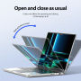 DUX DUCIS LCGM Series sijajni transparentni ovitek za MacBook Pro 16" (A2485 / A2780 / A2991 / A3186 / A3403 / A3428 / A3429) - prozoren