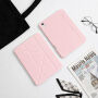 XDcase Y-fold Etui z origami Stojalo in prostorom za Apple Pencil za iPad Pro 11" (2018-2022) - roza