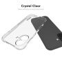 ENKAY prozoren Ovitek z ojačanimi robovi za iPhone 17 - prozoren