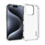 ENKAY prozoren Ovitek z ojačanimi robovi za iPhone 16 Pro - prozoren