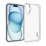 ENKAY prozoren Ovitek z ojačanimi robovi za iPhone 16 Plus - prozoren