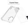 ENKAY prozoren Ovitek z ojačanimi robovi za iPhone 16 Plus - prozoren