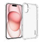 ENKAY prozoren Ovitek z ojačanimi robovi za iPhone 16 - brezbarven