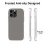 ENKAY prozoren Ovitek z ojačanimi robovi za iPhone 15 Pro Max - brezbarven