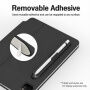 LOVE MEI samolepilni Etui za pritrditev na iPad za Apple Pencil 1 / 2 / USB-C / Pro - temno moder