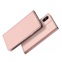 DUX DUCIS flip ovitek za iPhone XS Max - roza-zlato