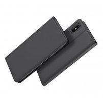 DUX DUCIS flip ovitek za iPhone XS Max - siva
