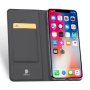 DUX DUCIS flip ovitek za iPhone XS Max - siva