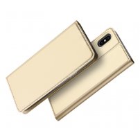 DUX DUCIS flip ovitek za iPhone XS Max - zlato