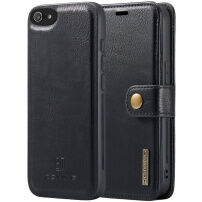 DG.Ming 2v1 snemljiv preklopni etui za iPhone 7 / 8 / SE (2020/2022) - črn